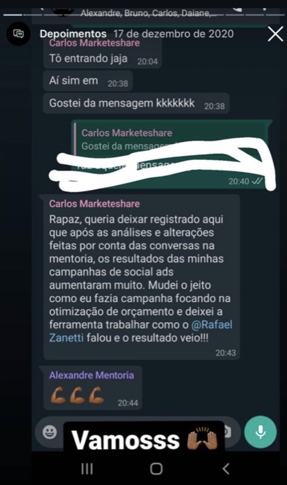 Depoimento Carlos e Alexandre - Resultados surpreendentes